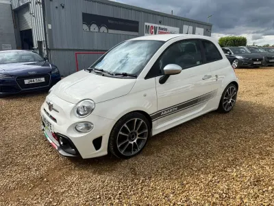 Used Abarth 595 Turismo 165 HP (121 kW) 2018 White Hatchback