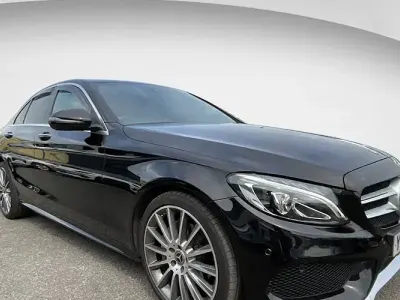 Used Mercedes C200 AMG Line Premium Plus 184 HP (135 kW) 2017 Black Sedan