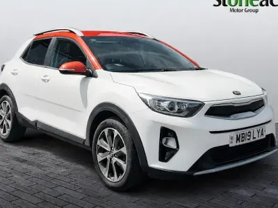 Used Kia Stonic 120 HP (88 kW) 2019 White SUV