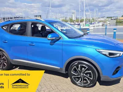Used MG ZS Exclusive 106 HP (77 kW) 2022 Blue SUV