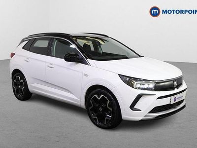 Used Vauxhall Grandland X Elite 131 HP (96 kW) 2021 White SUV