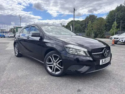 Used Mercedes A180 2015 Black Hatchback