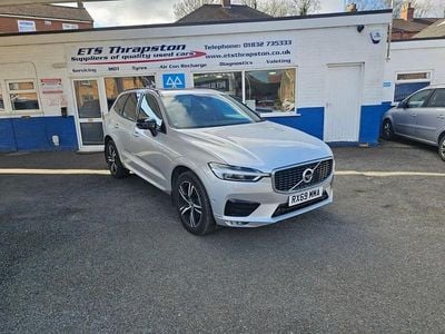 Used Volvo XC60 R-Design 250 HP (183 kW) 2019 Silver SUV