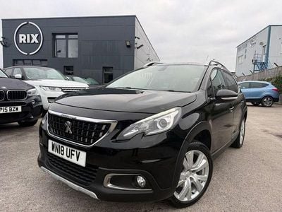 Black Used 2018 Peugeot 2008 Allure SUV | £6,450 (Fair price)