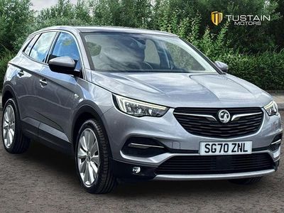 Used Vauxhall Grandland X Elite 130 HP (95 kW) 2020 Grey SUV