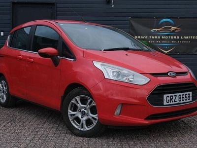 Used Ford B-MAX Zetec 100 HP (73 kW) 2014 Red MPV