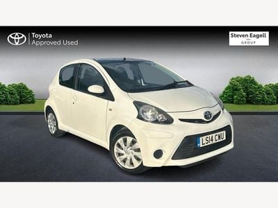 White Used 2014 Toyota Aygo Hatchback | £6,398 (Good price)