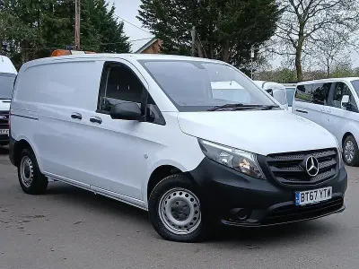 Used Mercedes Vito 88 HP (64 kW) 2018 White Van