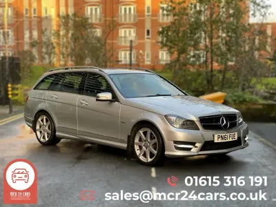 Begagnad Mercedes C180 Sport Edition 156 HK (114 kW) 2011 Silver Kombi