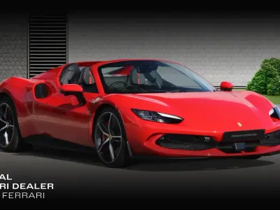 Begagnad Ferrari 296 830 HK (610 kW) 2024 Röd Cab