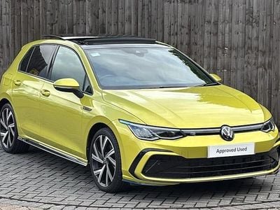Yellow Used 2024 VW Golf VIII R-line Hatchback | £26,799 (Fair price)