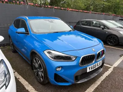 Used BMW X2 M Sport 190 HP (139 kW) 2018 Blue SUV