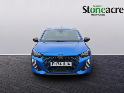 Used Peugeot 208 Allure 101 HP (74 kW) 2025 Blue Hatchback
