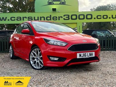 Red Used 2016 Ford Focus Zetec Hatchback | £5,400 (Fair price)