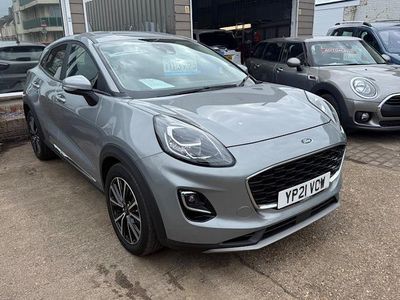 Used Ford Puma Titanium 125 HP (91 kW) 2020 Silver SUV