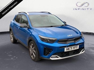 Blue Used 2022 Kia Stonic GT-Line SUV | £14,449 (Fair price)
