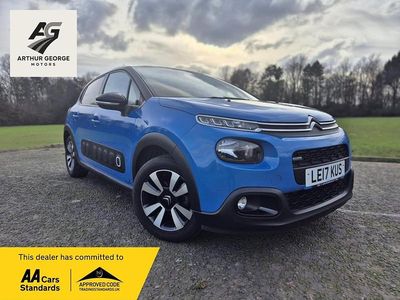 Used Citroën C3 Flair 82 HP (60 kW) 2017 Blue Hatchback