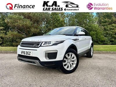 White Used 2016 Land Rover Range Rover evoque SE SUV | £7,199 (Fair price)