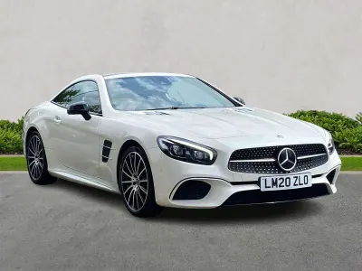 Used Mercedes SL400 Edition 2020 White Cabriolet