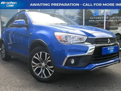 Used Mitsubishi ASX 112 HP (82 kW) 2017 Blue SUV