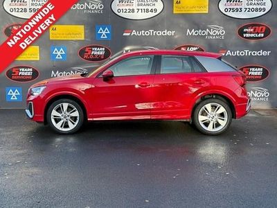 Begagnad Audi Q2 S-Line 150 HK (110 kW) 2021 Röd SUV