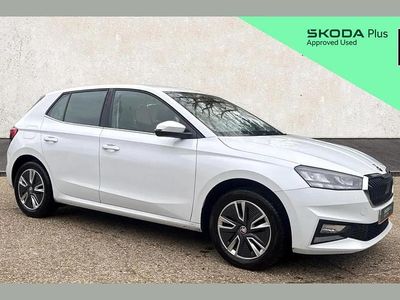 Used Skoda Fabia SE L 110 HP (80 kW) 2023 White Hatchback