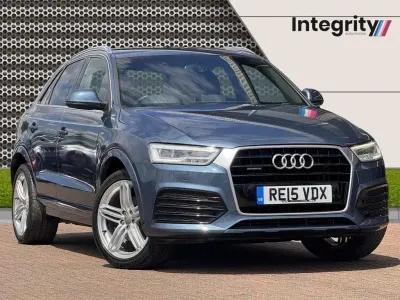 Used Audi Q3 S-line plus 2015 Blue SUV