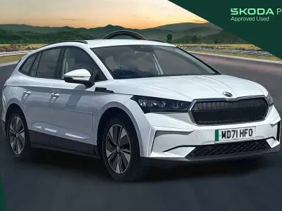 Gebraucht Skoda Enyaq iV Suite 97 kW (132 PS) 2022 Weiß SUV