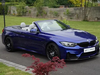 Używany BMW M4 Cabriolet Competition Edition 2018 Niebieski Kabriolet