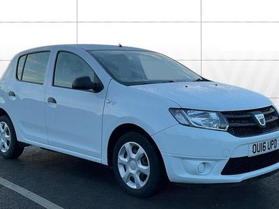 White Used 2016 Dacia Sandero Ambiance Hatchback | £4,414 (Fair price)