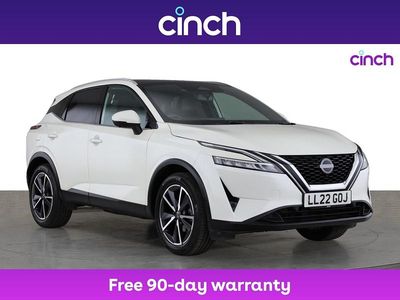 White Used 2022 Nissan Qashqai Tekna SUV | £18,999 (Fair price)