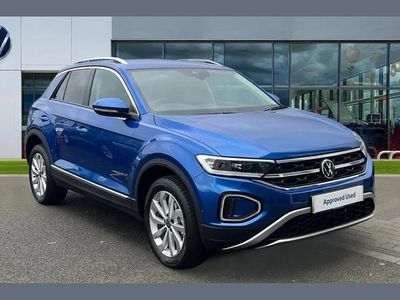 New VW T-Roc Style 147 HP (108 kW) 2025 Blue SUV