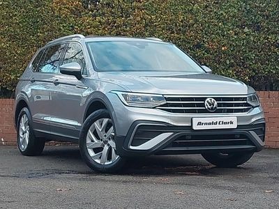 Silver Used 2022 VW Tiguan Allspace Life SUV | £23,998 (Fair price)