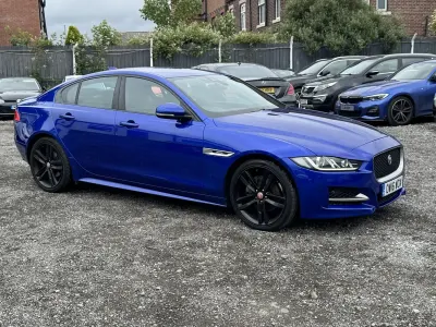 Used Jaguar XE R-Sport 2016 Blue Sedan