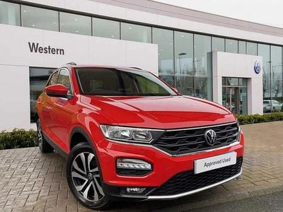 Red Used 2021 VW T-Roc Active SUV | £16,790 (Fair price)