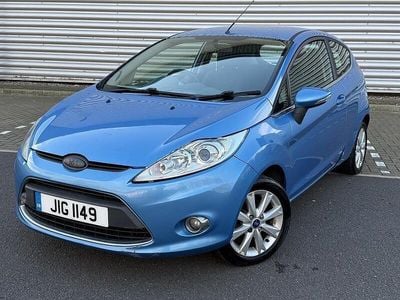 Used Ford Fiesta Zetec 94 HP (69 kW) 2010 Blue Hatchback