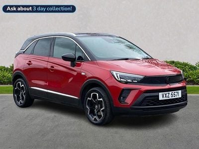 Second-hand Vauxhall Crossland Ultimate 130 CP (95 kW) 2022 Roșu SUV