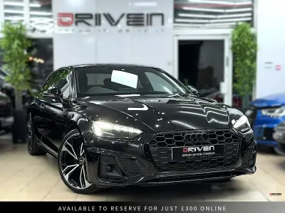 Used Audi A5 Black Edition 2022 Black Coupe