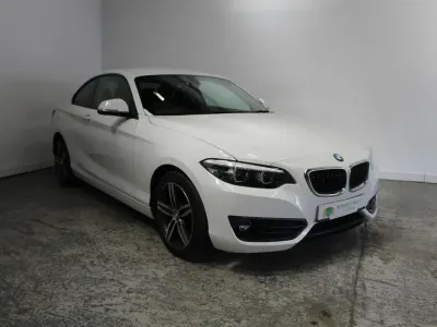 Used BMW 218 Sport Line 150 HP (110 kW) 2018 White Coupe