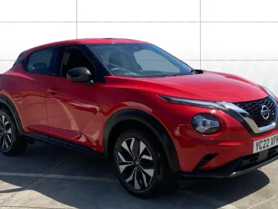 Used Nissan Juke Acenta 114 HP (83 kW) 2022 Red SUV