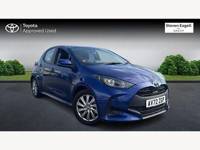 Used Toyota Yaris Hybrid 2022 Blue Hatchback
