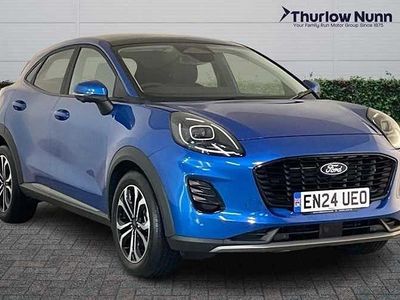 Used Ford Puma Titanium 125 HP (91 kW) 2023 Blue SUV