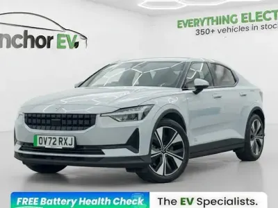 Begagnad Polestar 2 Standard Range Single Motor 169 kW (231 HK) 2022 Silver Halvkombi
