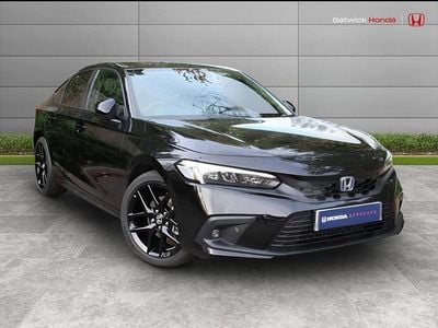 Crystal black Used 2025 Honda Civic Hybrid Hatchback | £30,450 (A bit pricey)