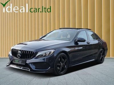 Used Mercedes C220 AMG Line Premium 2017 Blue Sedan