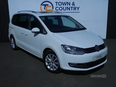 Used VW Sharan SEL 140 HP (102 kW) 2015 White MPV