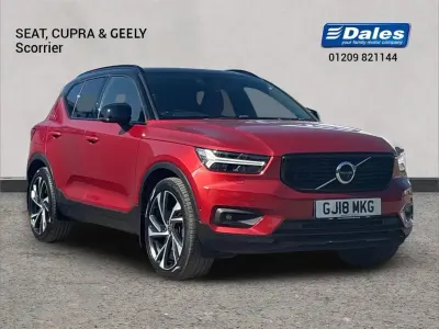Used Volvo XC40 244 HP (179 kW) 2018 Red SUV