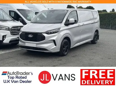 Used Ford Transit Custom Limited 136 HP (100 kW) 2023 Silver Van
