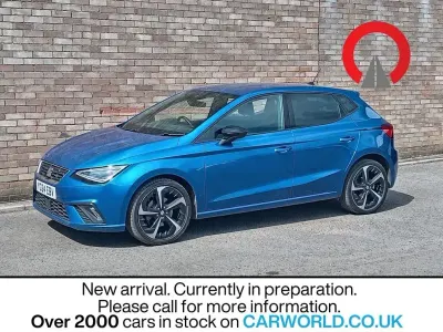 Used Seat Ibiza FR Sport 115 HP (84 kW) 2024 Blue Hatchback
