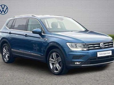 Used VW Tiguan Allspace Match 150 HP (110 kW) 2021 Blue SUV